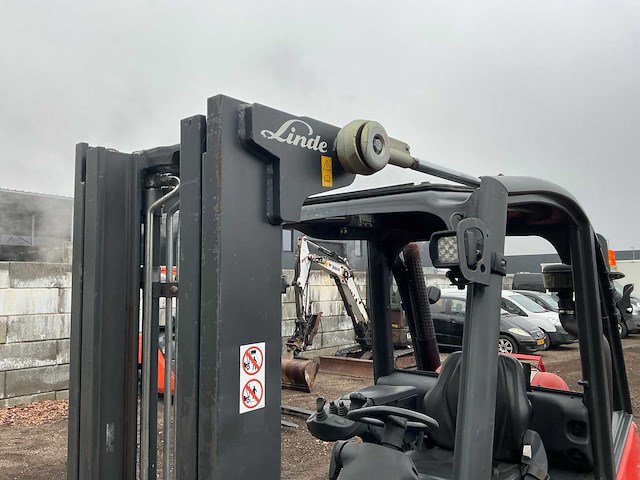 2018 linde h25t-02 evo vorkheftruck - afbeelding 7 van  21