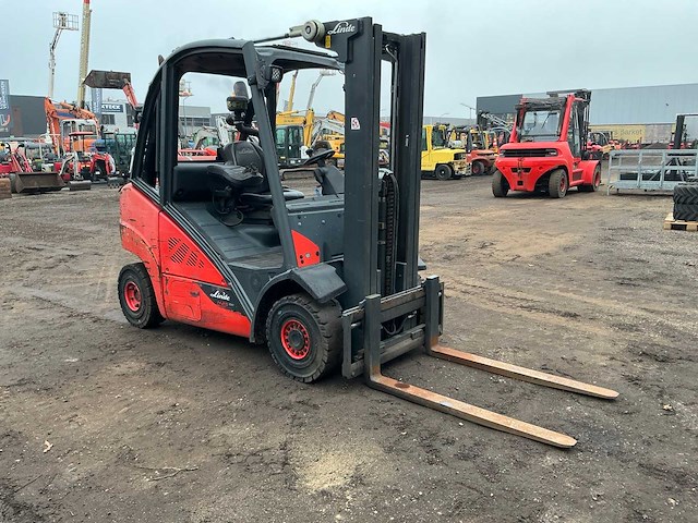 2018 linde h25t-02 evo vorkheftruck - afbeelding 20 van  21