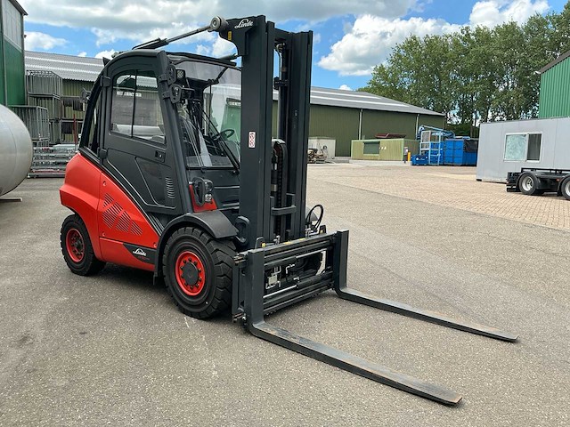 2018 linde h50t-02/600 vorkheftruck - afbeelding 1 van  19