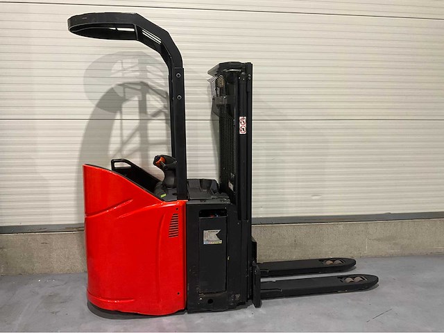 2018 linde l12sp freelift 4330mm accu 2020 hefhoogte meerijstapelaar - afbeelding 7 van  9