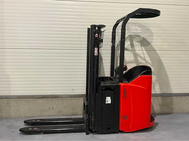 2018 linde l12sp freelift 4330mm accu 2020 hefhoogte meerijstapelaar - afbeelding 3 van  9