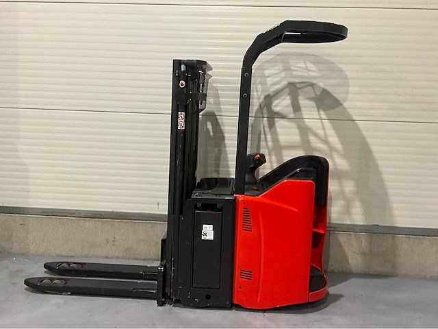 2018 linde l12sp freelift 4330mm accu 2020 hefhoogte meerijstapelaar - afbeelding 4 van  9