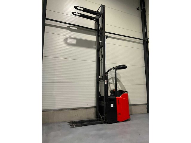 2018 linde l12sp freelift 4330mm accu 2020 hefhoogte meerijstapelaar - afbeelding 6 van  9