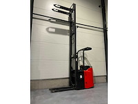2018 linde l12sp freelift 4330mm accu 2020 hefhoogte meerijstapelaar - afbeelding 6 van  9