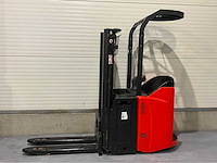 2018 linde l12sp freelift 4330mm accu 2020 hefhoogte meerijstapelaar - afbeelding 3 van  8