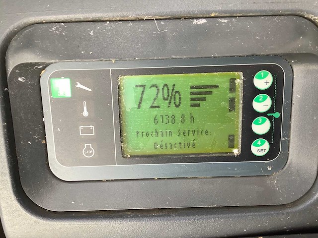 2018 linde l12sp freelift 4330mm accu 2020 hefhoogte meerijstapelaar - afbeelding 8 van  8