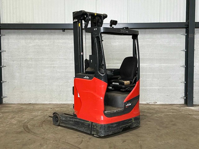 2018 linde r12b-01 reach truck - afbeelding 3 van  9