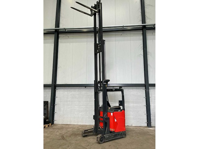 2018 linde r12b-01 reach truck - afbeelding 6 van  9
