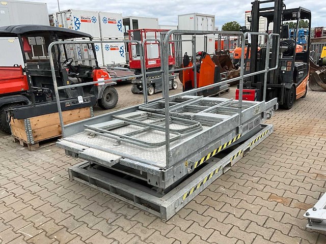 2018 lissmac mab 2801 schaarheftafel / werkplatform - afbeelding 1 van  13