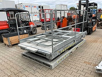 2018 lissmac mab 2801 schaarheftafel / werkplatform - afbeelding 1 van  13