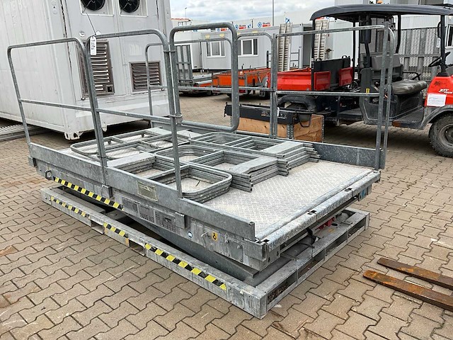 2018 lissmac mab 2801 schaarheftafel / werkplatform - afbeelding 6 van  13