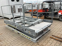 2018 lissmac mab 2801 schaarheftafel / werkplatform - afbeelding 6 van  13