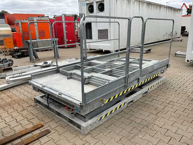 2018 lissmac mab 2801 schaarheftafel / werkplatform - afbeelding 7 van  13
