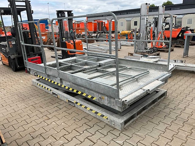 2018 lissmac mab 2801 schaarheftafel / werkplatform - afbeelding 8 van  13