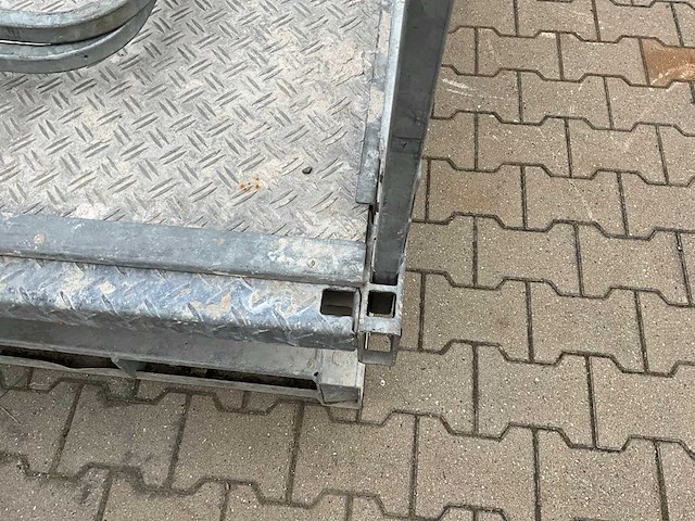 2018 lissmac mab 2801 schaarheftafel / werkplatform - afbeelding 12 van  13