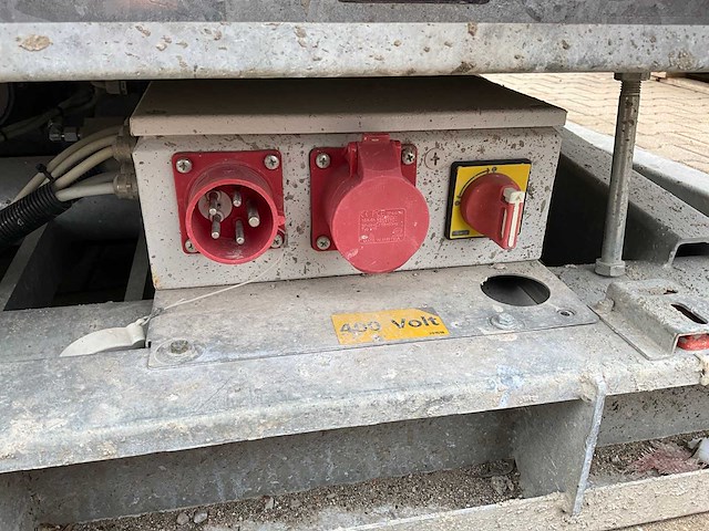 2018 lissmac mab 2801 schaarheftafel / werkplatform - afbeelding 13 van  13