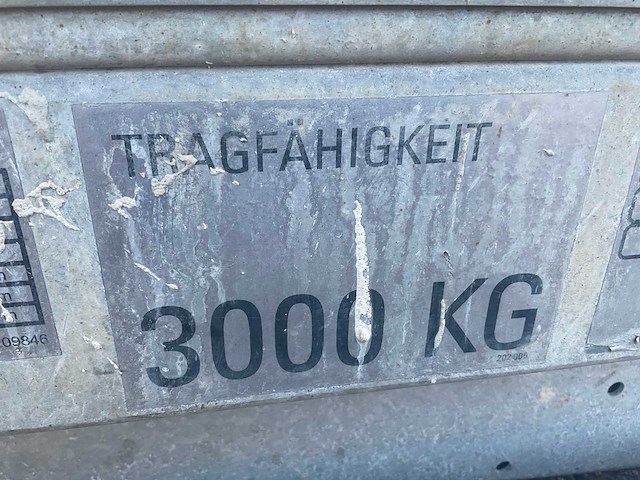 2018 lissmac mab 3001 bouwlift - afbeelding 1 van  2