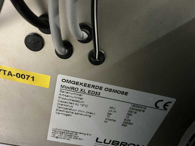 2018 lubron miniro xled33 omgekeerde osmosesysteem - afbeelding 8 van  8