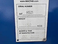 2018 macfab mf550 afvalpers - afbeelding 18 van  18