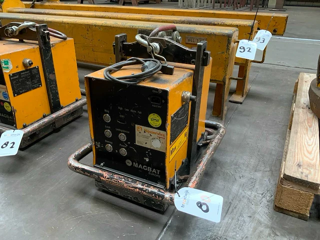 2018 magbat europe hbep-1000 electro hefmagneet - afbeelding 1 van  3