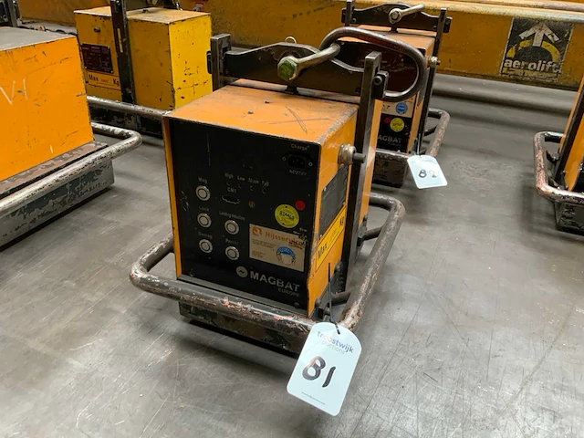 2018 magbat europe hbep-1000 electro hefmagneet - afbeelding 1 van  5