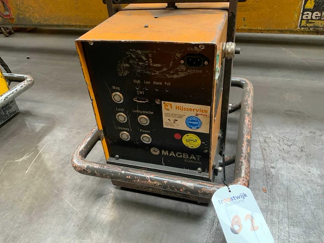 2018 magbat europe hbep-1000 electro hefmagneet - afbeelding 2 van  5