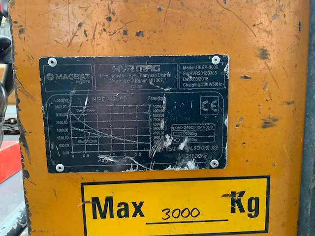 2018 magbat hbep-3000 electro hefmagneet - afbeelding 5 van  5