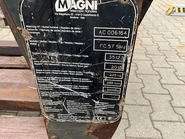 2018 magni fc5tsh1 vorkenbord - afbeelding 7 van  7