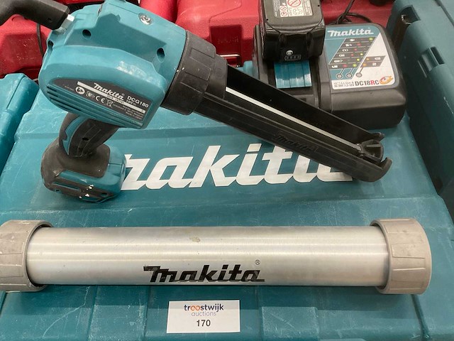 2018 makita dcg180 accu kitpistool - afbeelding 1 van  6