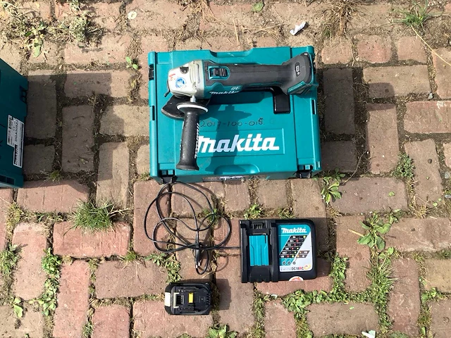 2018 makita dga504 haakse slijpmachine - afbeelding 4 van  6