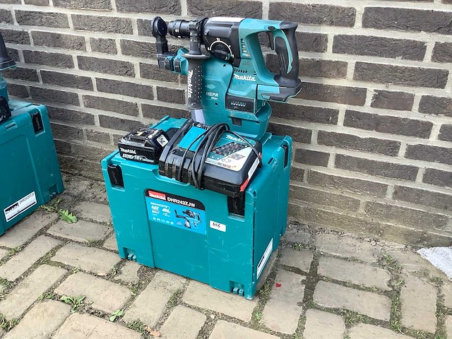 2018 makita dhr243 accu boorbreekhamer - afbeelding 1 van  4