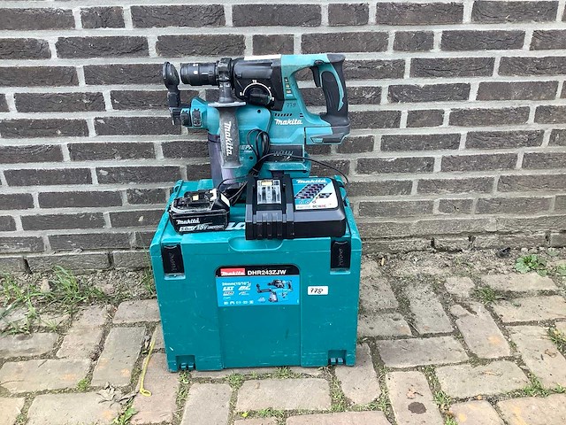 2018 makita dhr243 accu boorbreekhamer - afbeelding 2 van  4