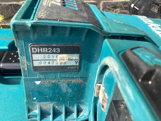 2018 makita dhr243 klopboormachine - afbeelding 3 van  3