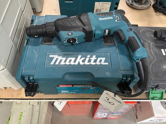 2018 makita hr2631ft boormachine - afbeelding 1 van  6