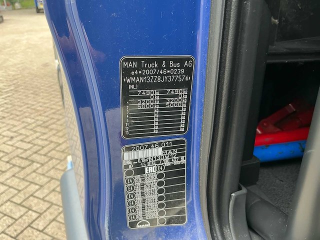 2018 man tgl 7.190 vrachtwagen - afbeelding 9 van  9