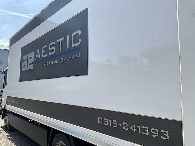 2018 man tgl8.180 bakwagen met laadklep - afbeelding 2 van  8