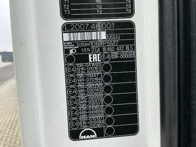 2018 man tgx 18.460 opleggertrekker - afbeelding 34 van  42