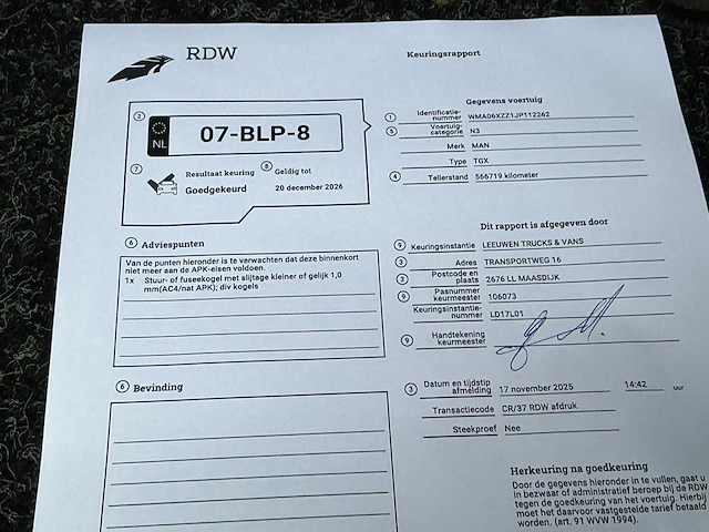 2018 man tgx 18.460 opleggertrekker - afbeelding 36 van  42