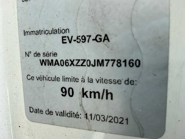 2018 man tgx bedrijfswagen - afbeelding 5 van  13