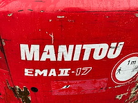2018 manitou ema1117 vorkheftruck - afbeelding 15 van  26