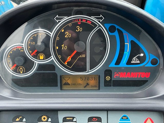 2018 manitou mt 1840 easy verreiker 4x4x4 - afbeelding 7 van  22