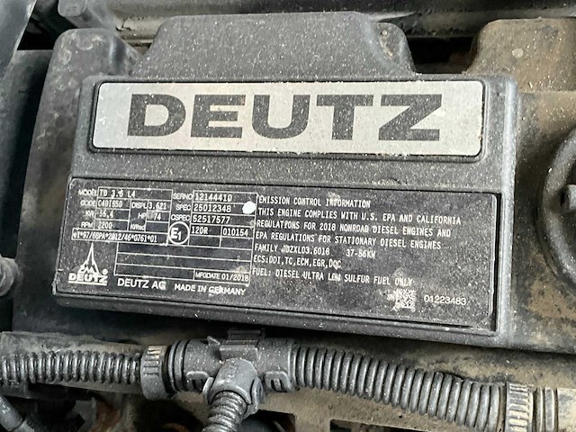 2018 manitou mt 1840 easy verreiker 4x4x4 - afbeelding 14 van  22