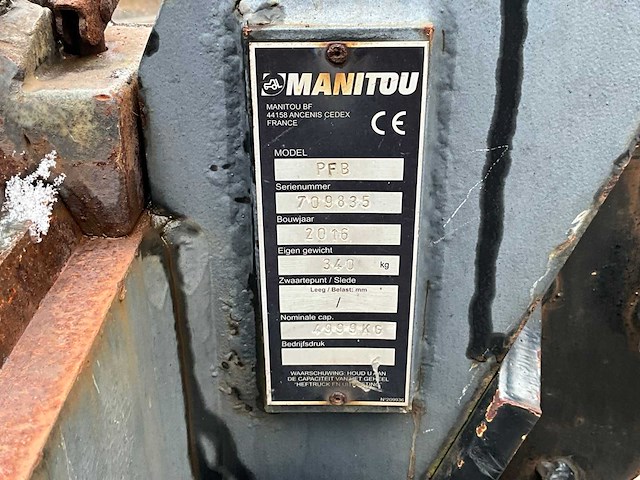 2018 manitou mt 1840 easy verreiker 4x4x4 - afbeelding 15 van  22