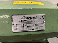 2018 marpol 126 dubbelsteens slijpmachine op kolom - afbeelding 3 van  9