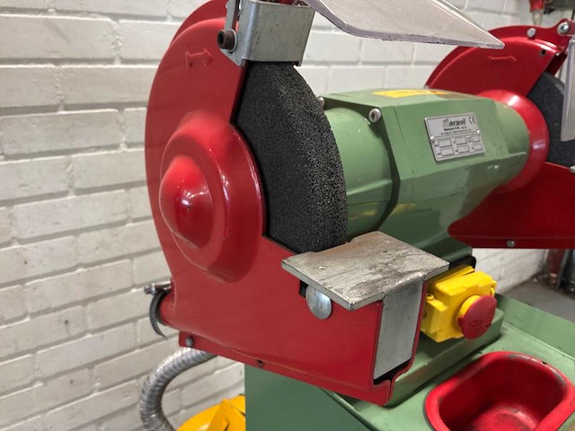 2018 marpol 126 dubbelsteens slijpmachine op kolom - afbeelding 5 van  9