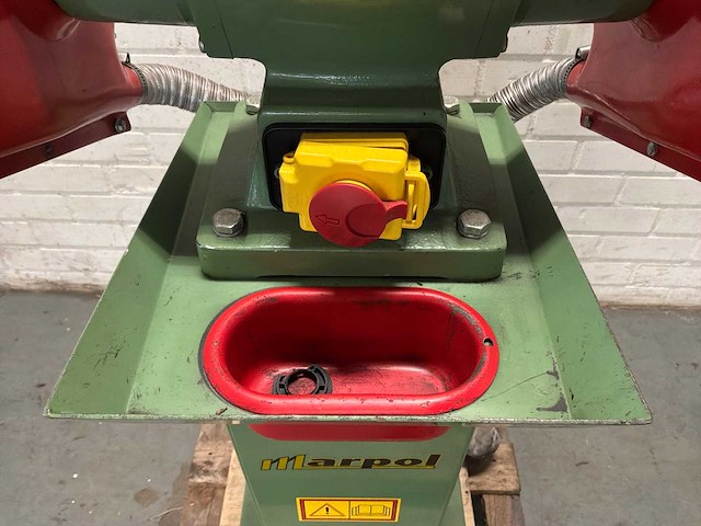 2018 marpol 126 dubbelsteens slijpmachine op kolom - afbeelding 7 van  9