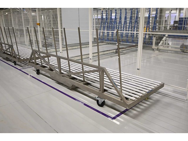 2018 masévon occ 10-delige rvs glas transportwagen - afbeelding 2 van  9