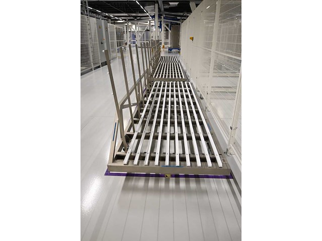 2018 masévon occ 10-delige rvs glas transportwagen - afbeelding 3 van  9