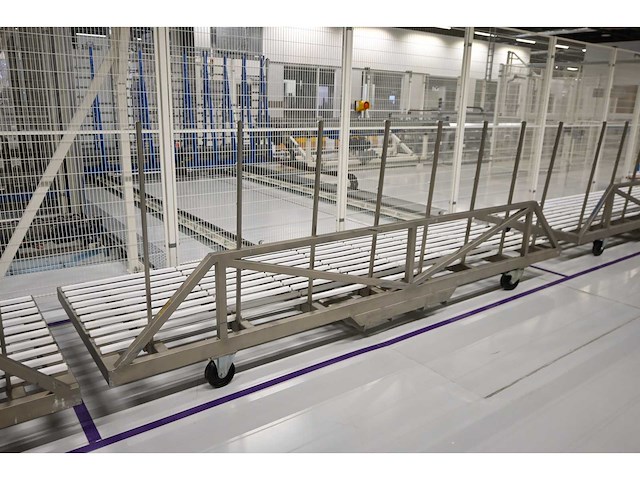 2018 masévon occ 10-delige rvs glas transportwagen - afbeelding 1 van  7