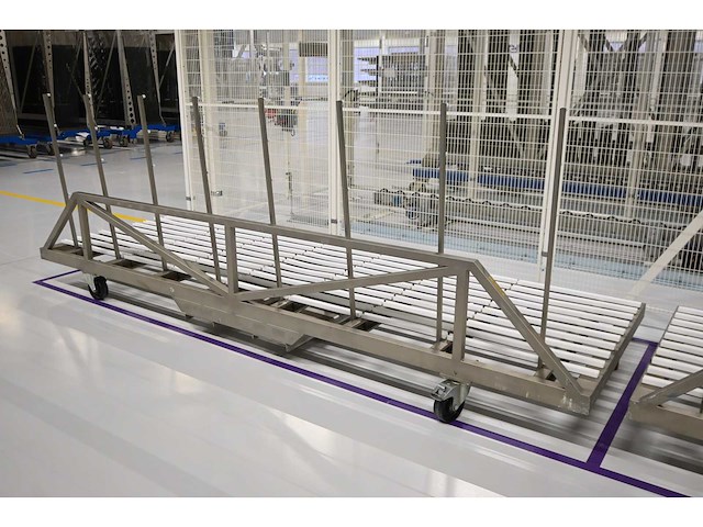 2018 masévon occ 10-delige rvs glas transportwagen - afbeelding 2 van  8